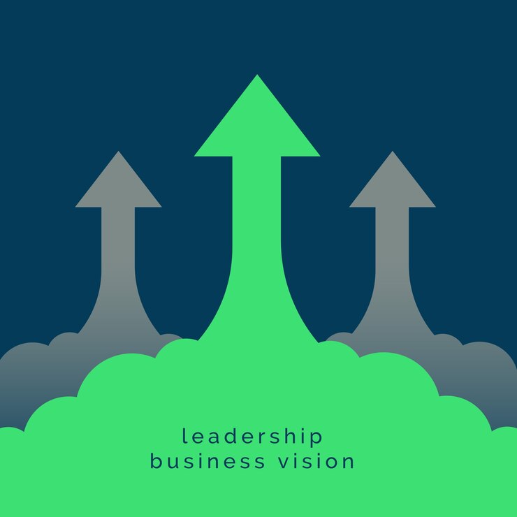 Vector Gratis leadership or growth concept design background