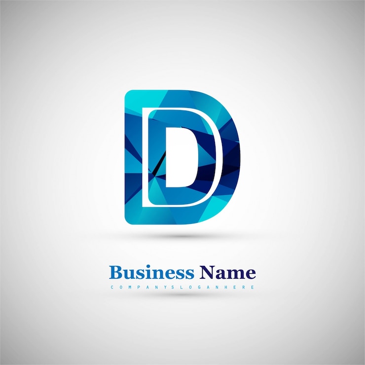 Vector Gratis letter d symbol