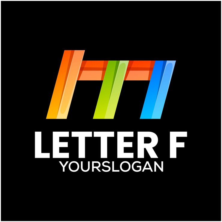 Vector Gratis letter m colorful icon logo design