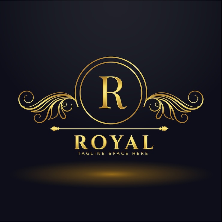 Vector Gratis letter r royal luxury logo for your brand