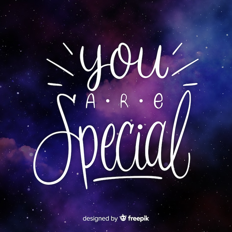 Vector Gratis lettering dengan foto