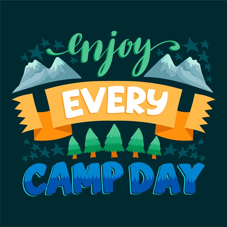 Vector Gratis lettering perjalanan petualangan