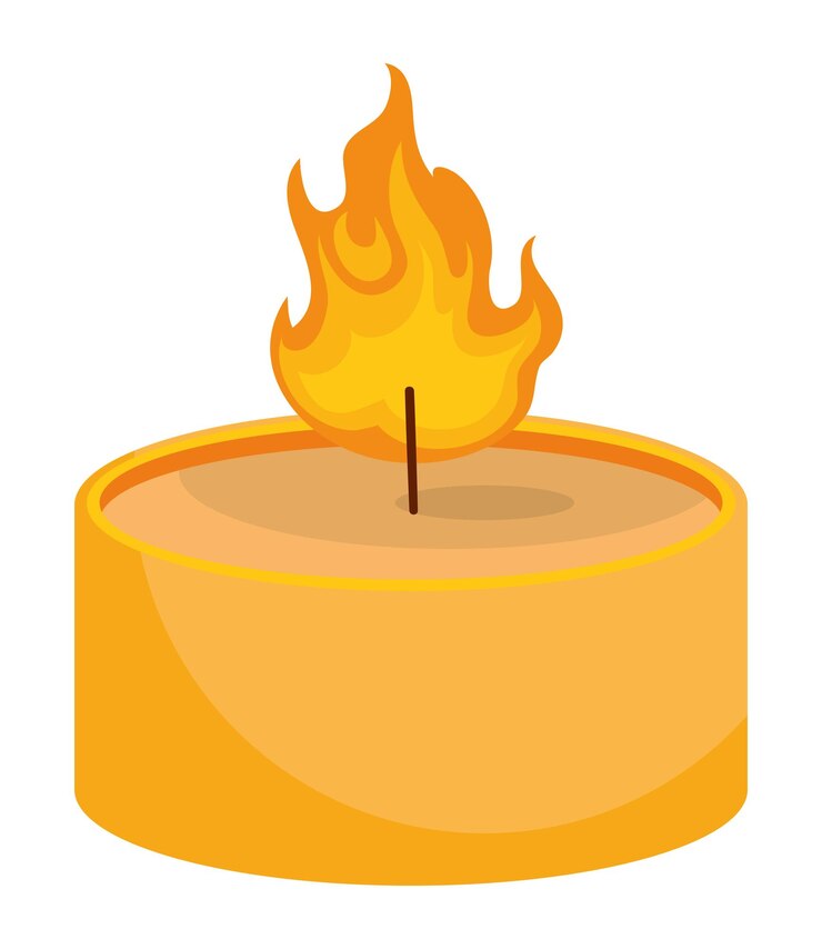 Vector Gratis light candle icon