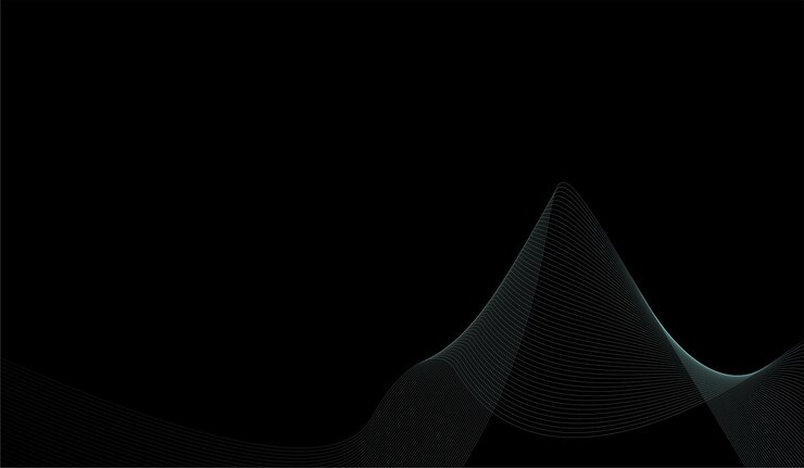 Vector Gratis line luxury gradient color minimalist style wave