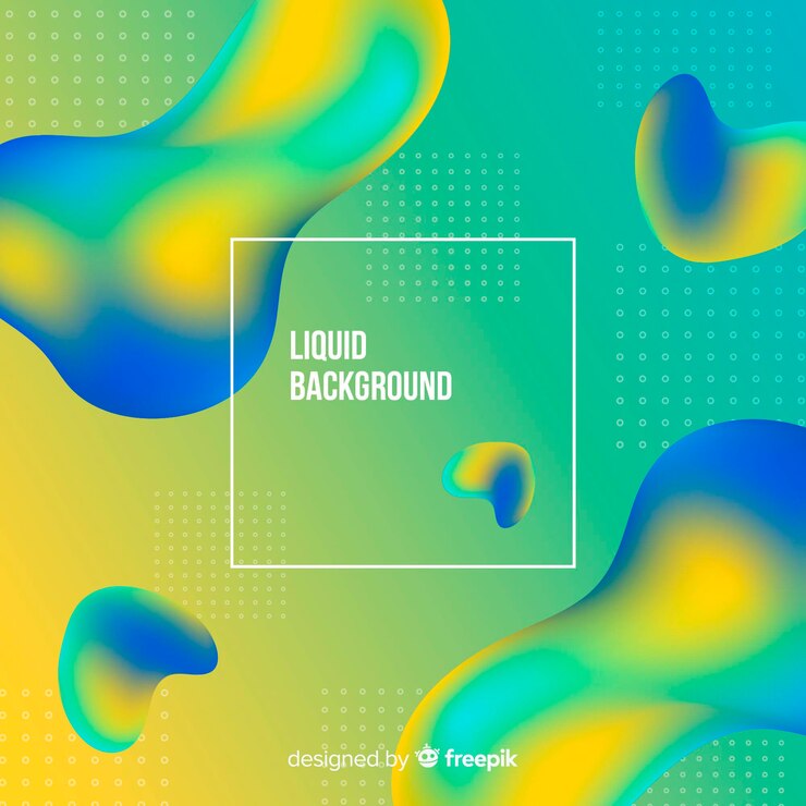 Vector Gratis liquid background