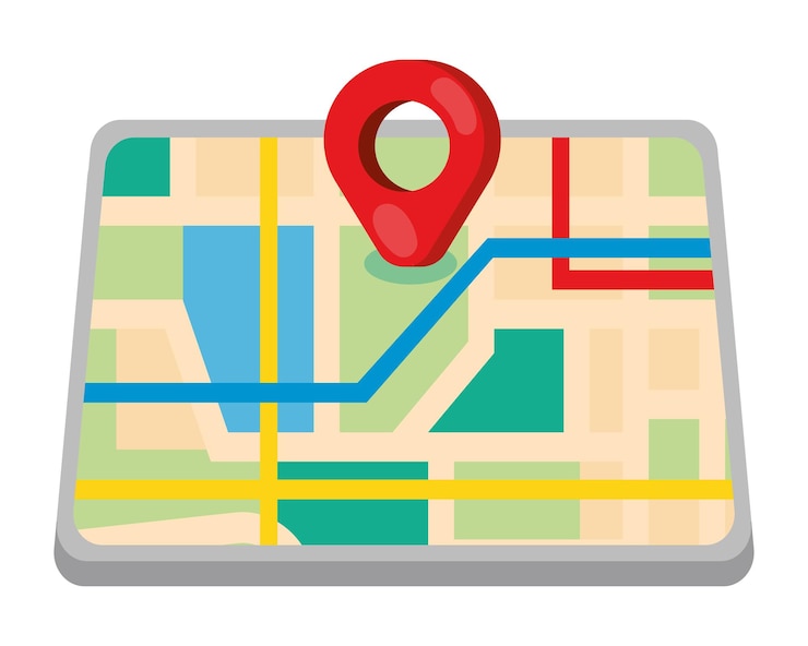 Vector Gratis location map you are here