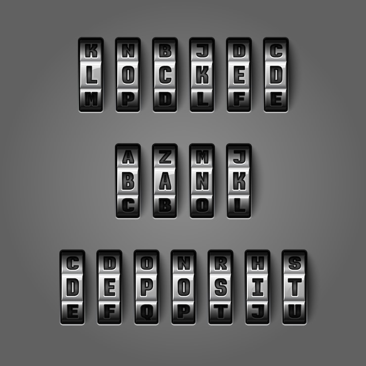 Vector Gratis locked bank deposit concept