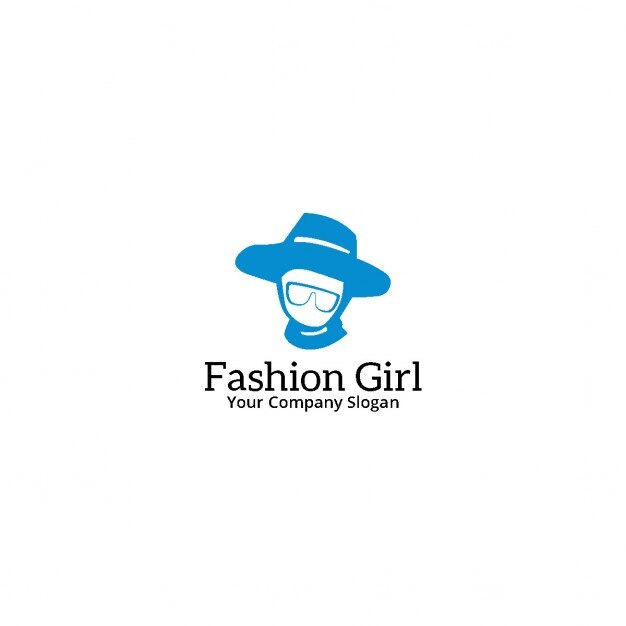 Vector Gratis logo fashion biru