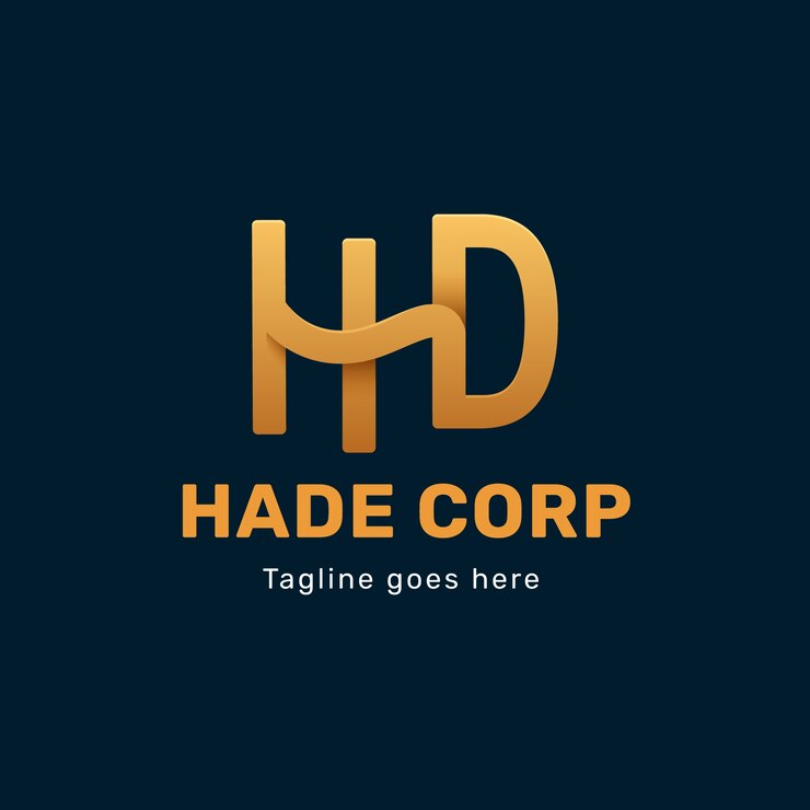 Vector Gratis logo monogram hd gradien