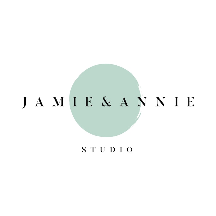Vector Gratis logo studio jamie dan annie vektor
