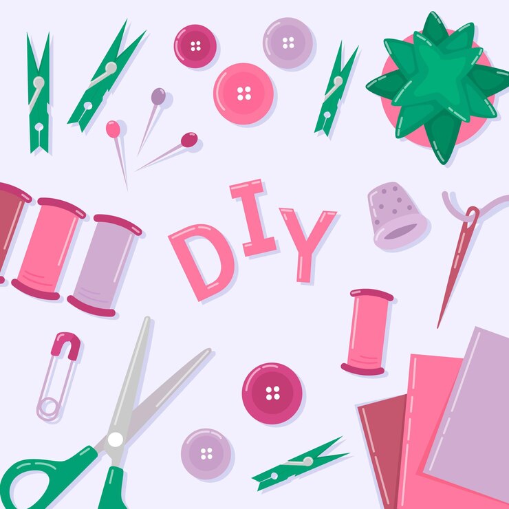Vector Gratis lokakarya kreatif diy