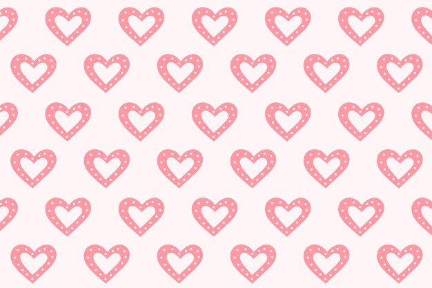 lovely and cute heart pattern wallpaper for valentines couple