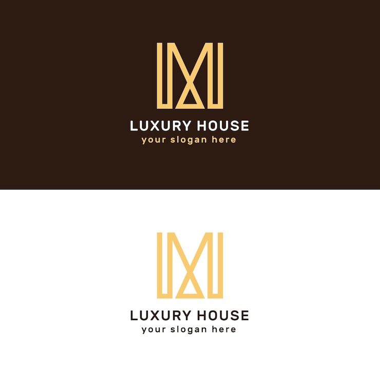 Vector Gratis luxury and elegant real estate logotypes
