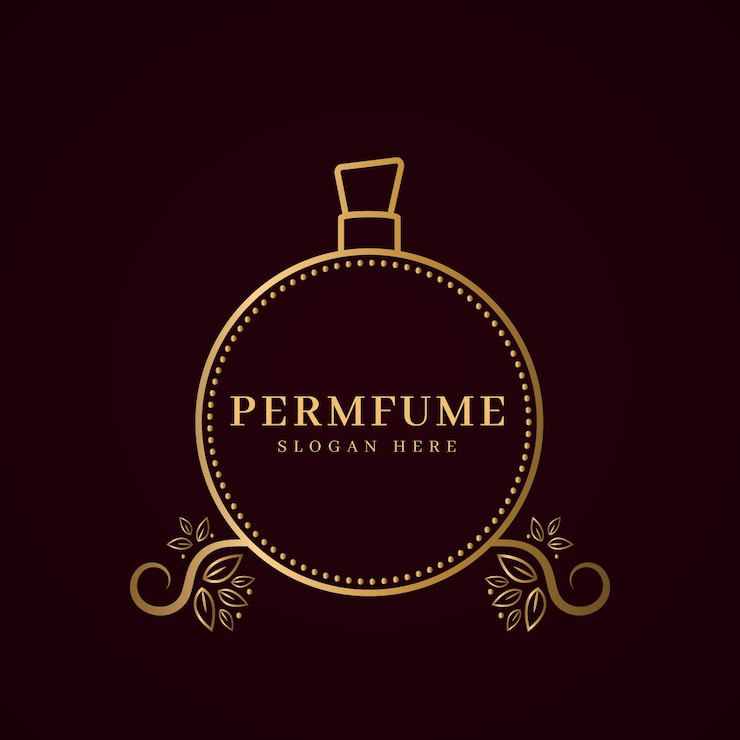 Vector Gratis luxury perfume logo concept