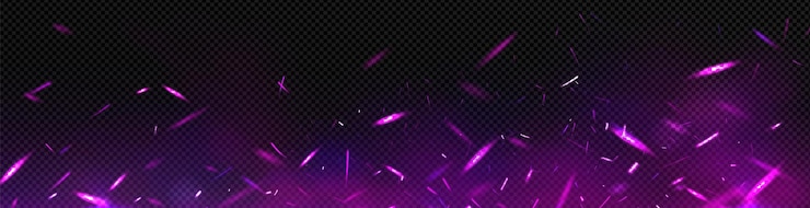 Vector Gratis magic purple sparkles glitter and flares
