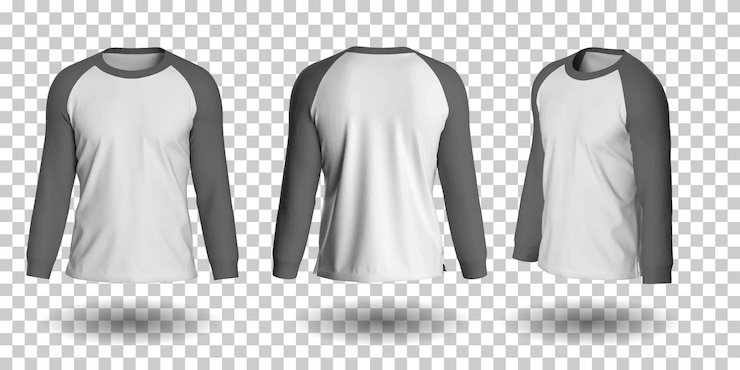 Vector Gratis male long sleeve t-shirt
