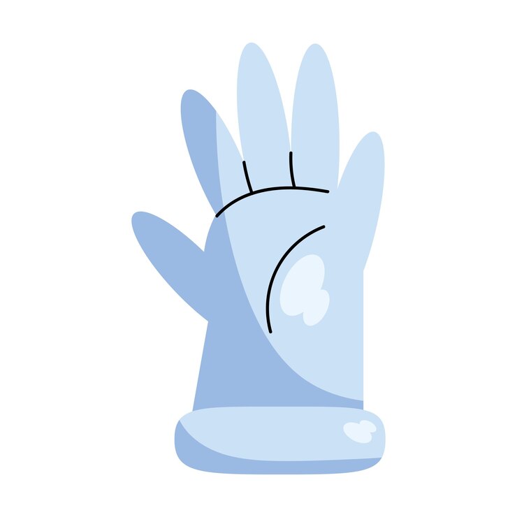 Vector Gratis medical glove illustration