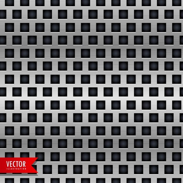Vector Gratis metallic texture with black squares