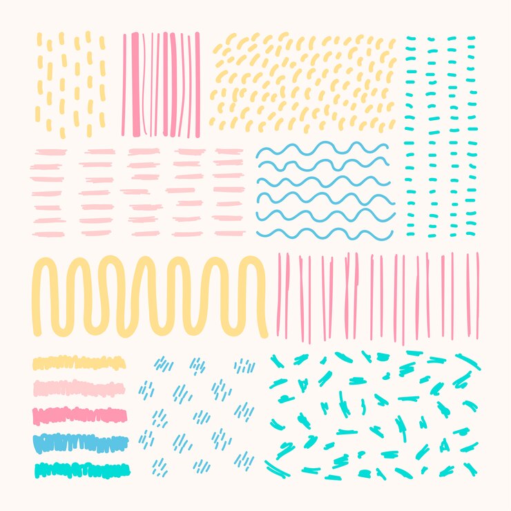 Vector Gratis mixed background patterns