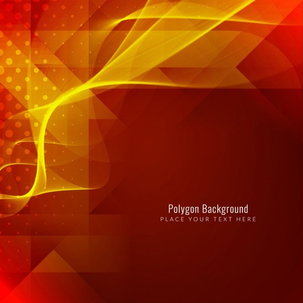 Vector Gratis modern bright polygonal background