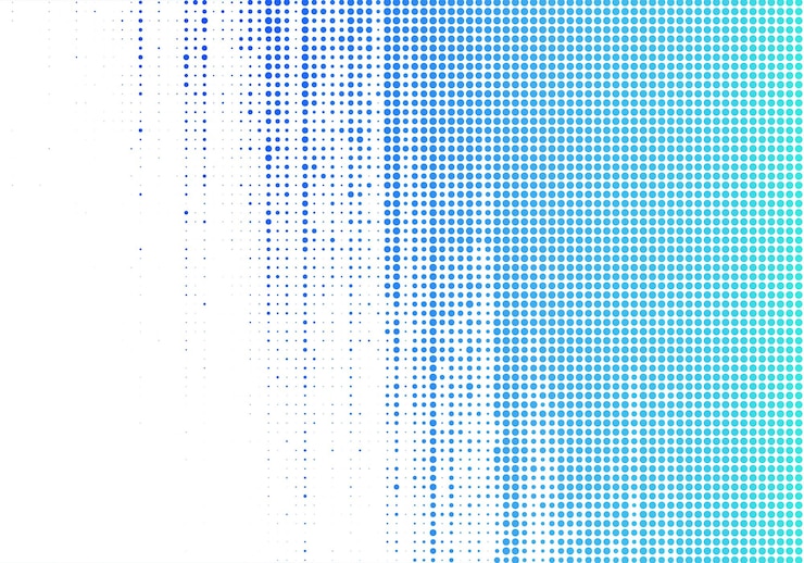 Vector Gratis modern colorful dotted texture background