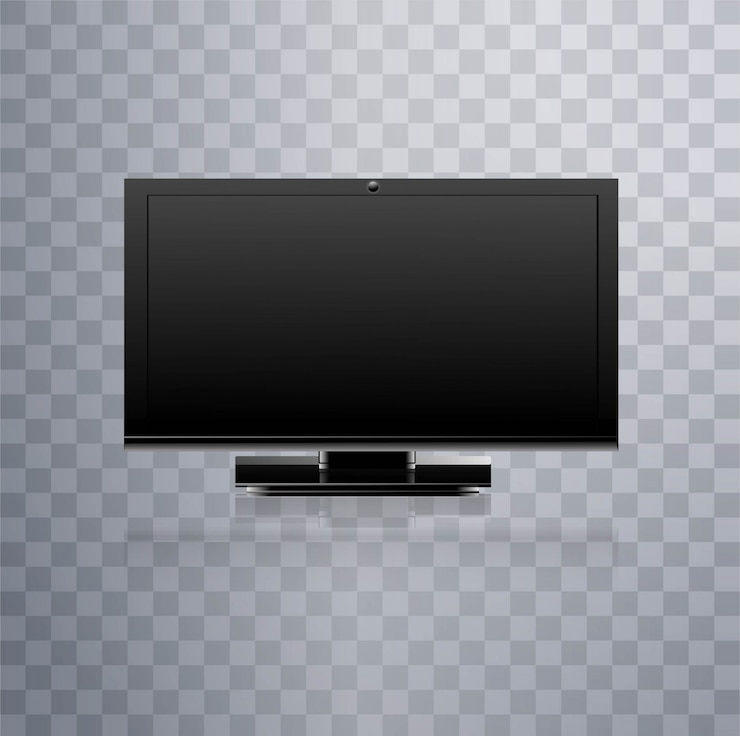 Vector Gratis modern lcd television