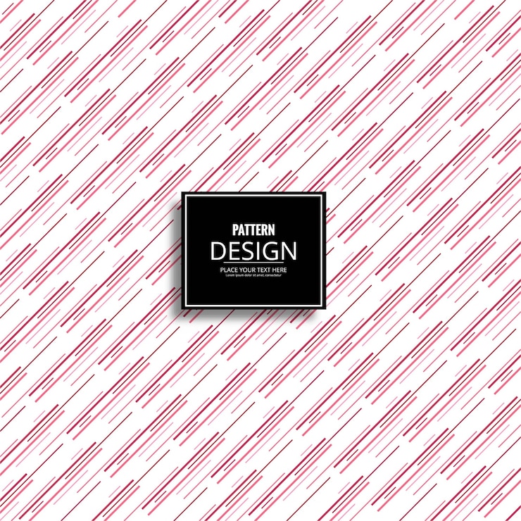 Vector Gratis modern pattern background with diagonal lines