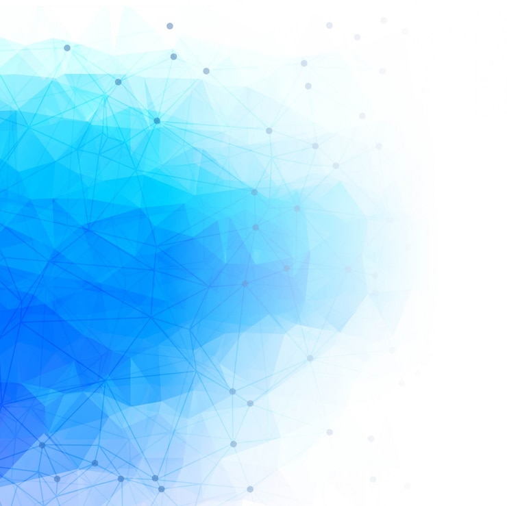 Vector Gratis modern polygonal technology background