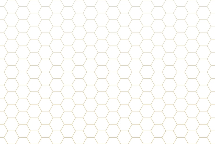 Vector Gratis modern stylish hexagonal background wallpaper