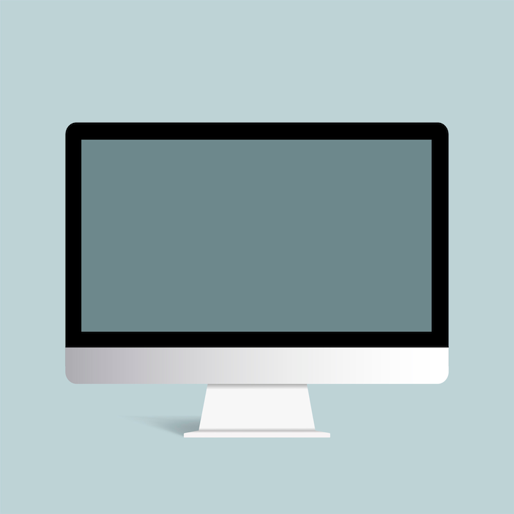 Vector Gratis monitor 