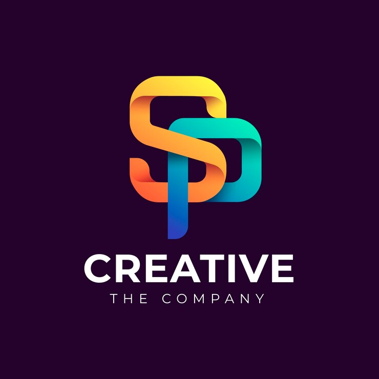 Vector Gratis monogram letter logo design template