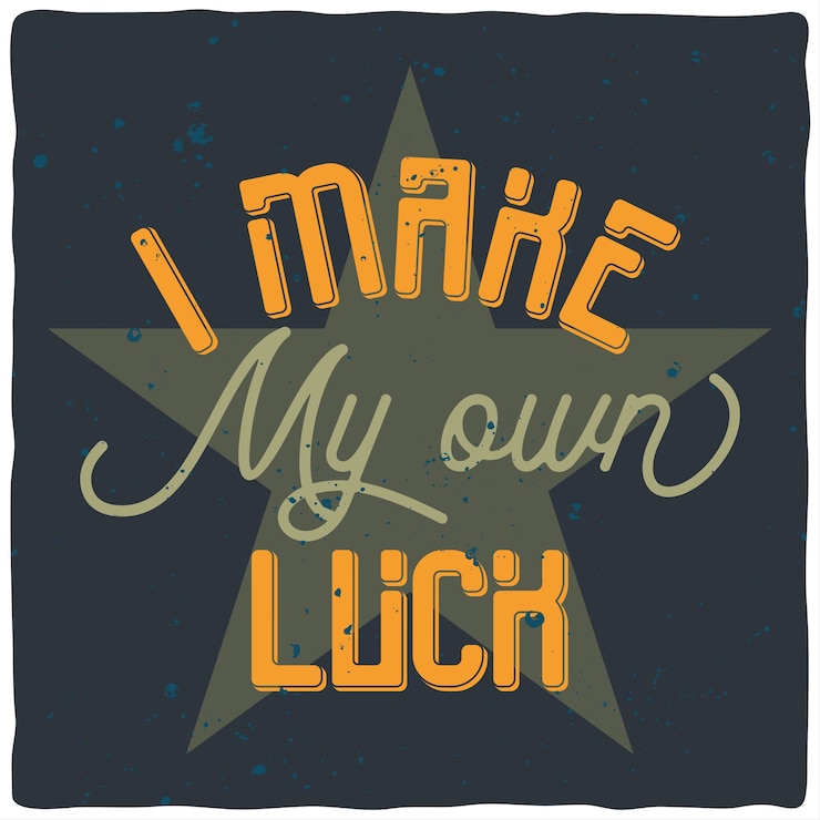 Vector Gratis motivational lettering. inspirational quote design.