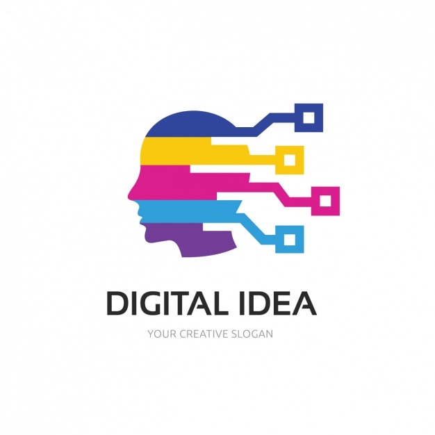 Vector Gratis multicolor logo template