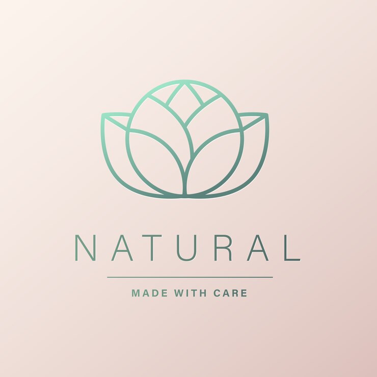 Vector Gratis natural logo design for branding and corporate identity
