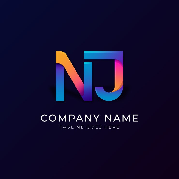 Vector Gratis nj logo design template
