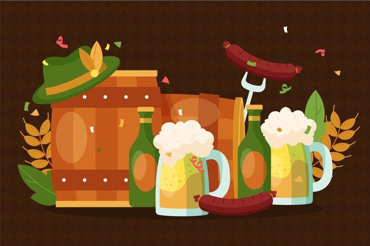 Vector Gratis oktoberfest background