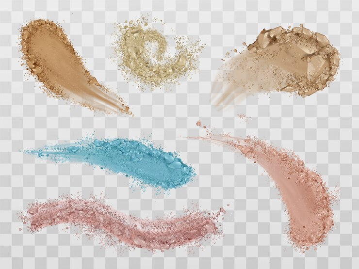 Vector Gratis olesan foundation kulit sapuan kuas