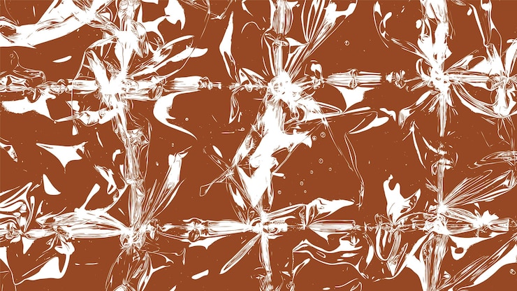 Vector Gratis orange fluid background