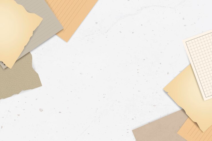 Vector Gratis orange ripped note collection vector