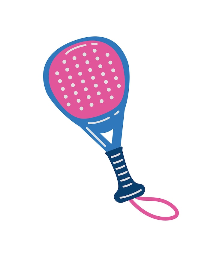 Vector Gratis padel tennis racket