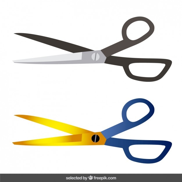 Vector Gratis paket gunting