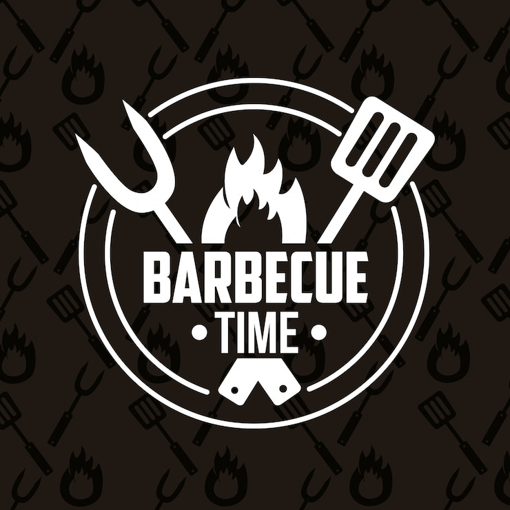 Vector Gratis panggangan barbekyu