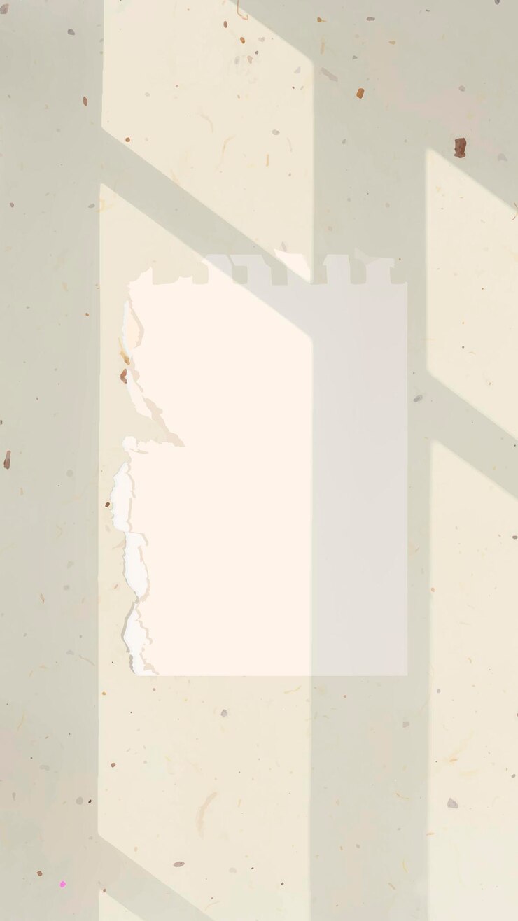 Vector Gratis paper note background wallpaper vector on aesthetic leaf shadow