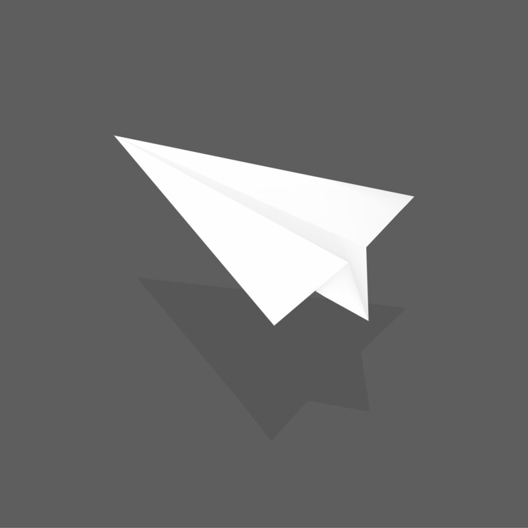 Vector Gratis paper plane 