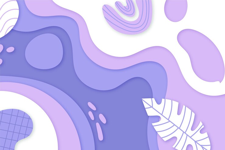 Vector Gratis paper style purple shades abstract background