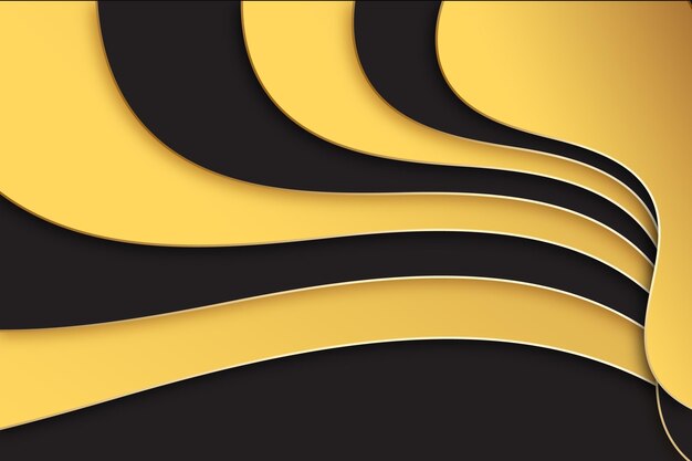 Paper style wavy background