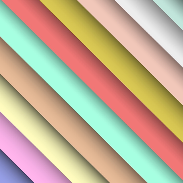 Vector Gratis pastel gradient stripes