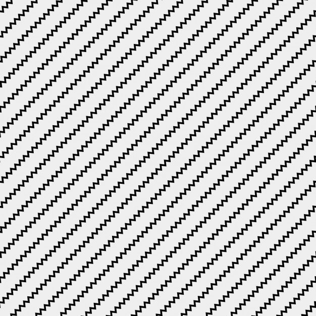 Vector Gratis pattern with black zig zag lines