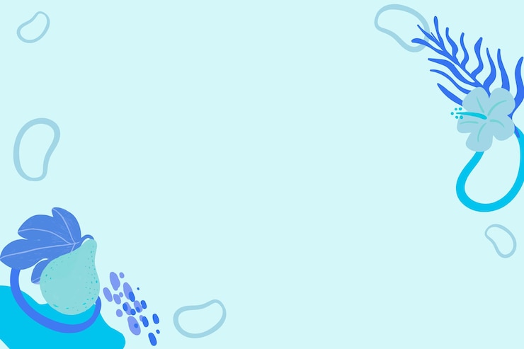 Vector Gratis pear fruit frame on a sky blue background design vector