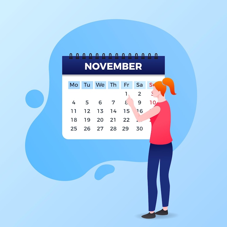 Vector Gratis pemesanan janji temu dengan kalender